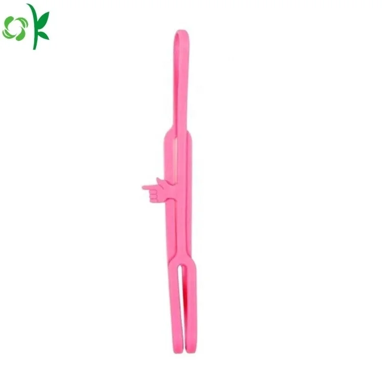 OKSILICONE модная силиконовая Закладка на палец эластичная Закладка-маркер для книг резиновый маркер ремешок школьных и офисных
