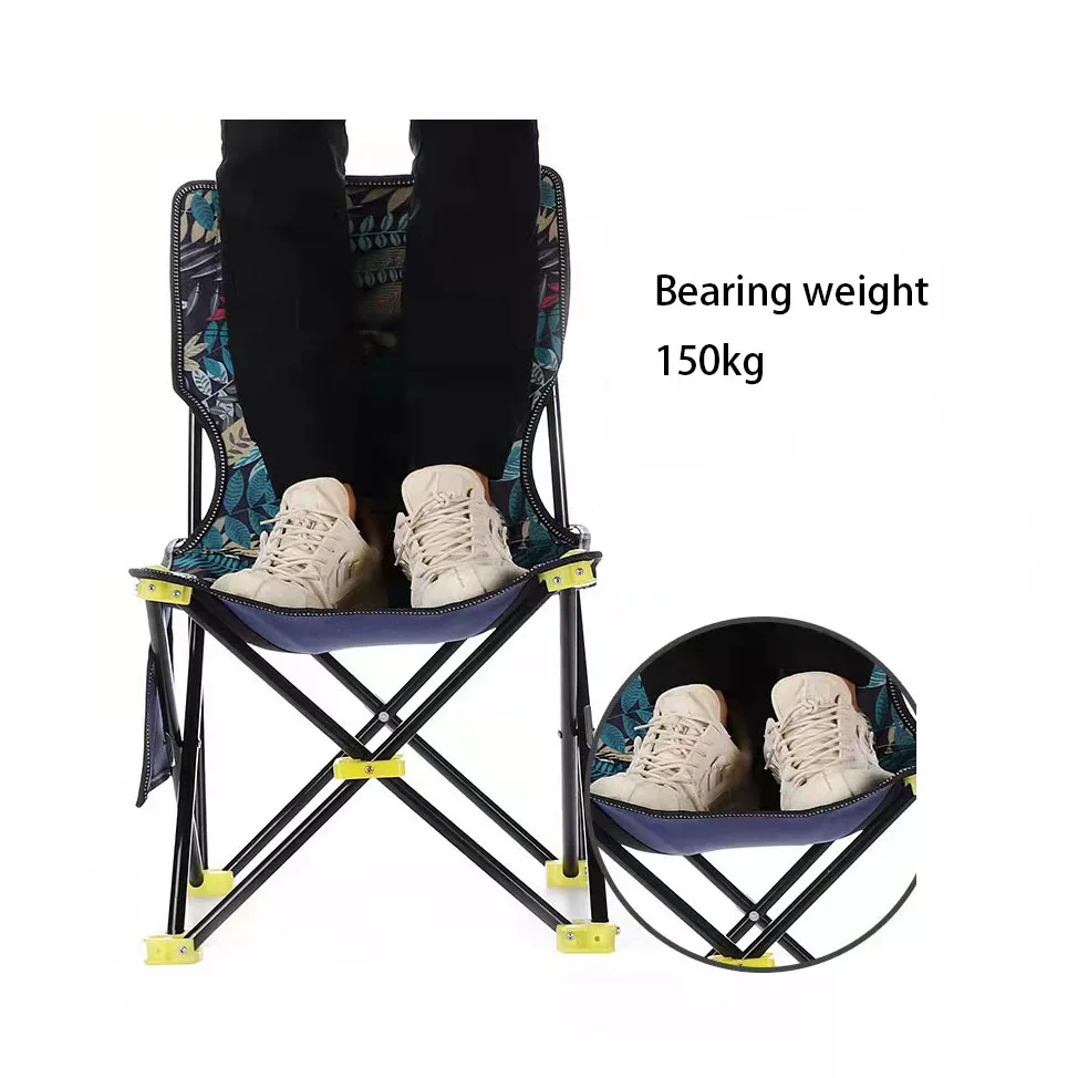 Outdoor heated folding camping chair fishing portable beach chair heated camping chair