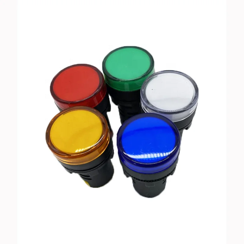 AD16 Mini AC 50-500V voltmeter Meter 22mm Round Voltage LED Light Lamp Digital Voltmeter Voltage meter