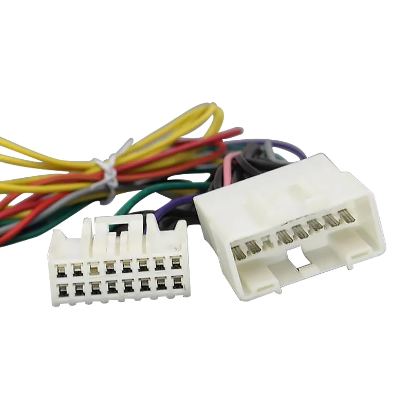 Car Radio 16pin Adaptor Wiring Harness For Toyota Audio Power Cable Wire Plug Head Unit Harness