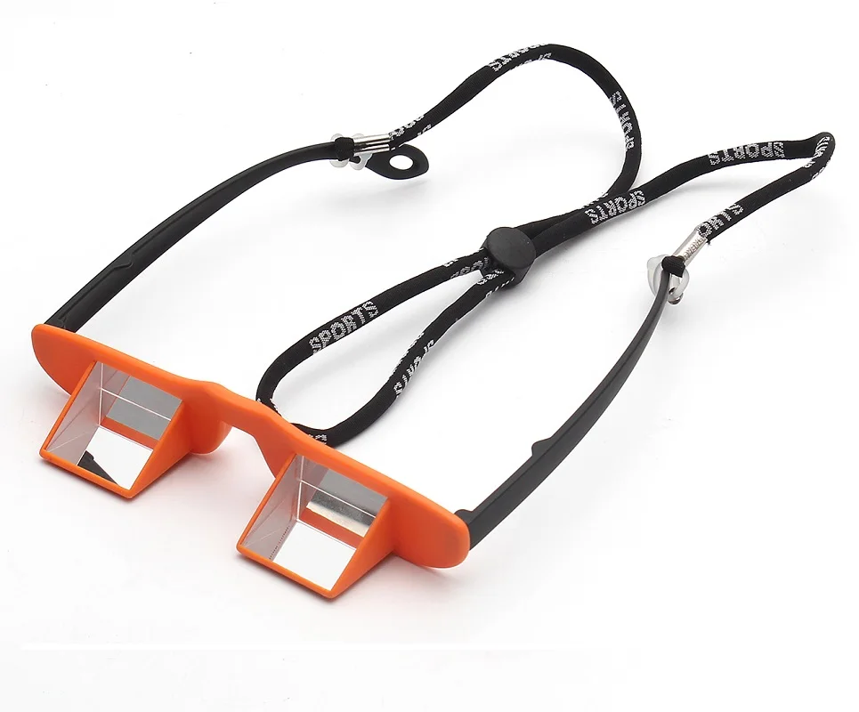 
NEW STYLE outdoor look up climbing Belay Glasses and look down keep neck healthy Prism glasses 
