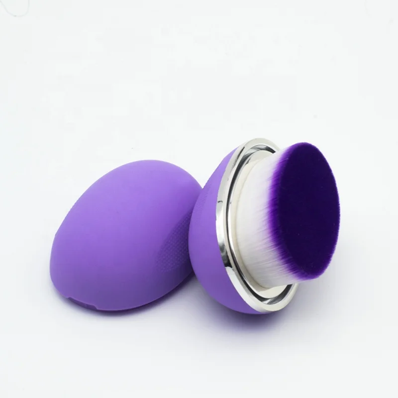 Guyo Magic Egg Shape Single Powder Nail Dust Brush for Plastic