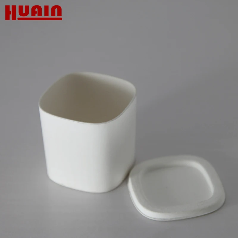 Sugarcane Pulp Molded Packaging Eco Friendly Watch Box Luxury Accessories Packaging Box