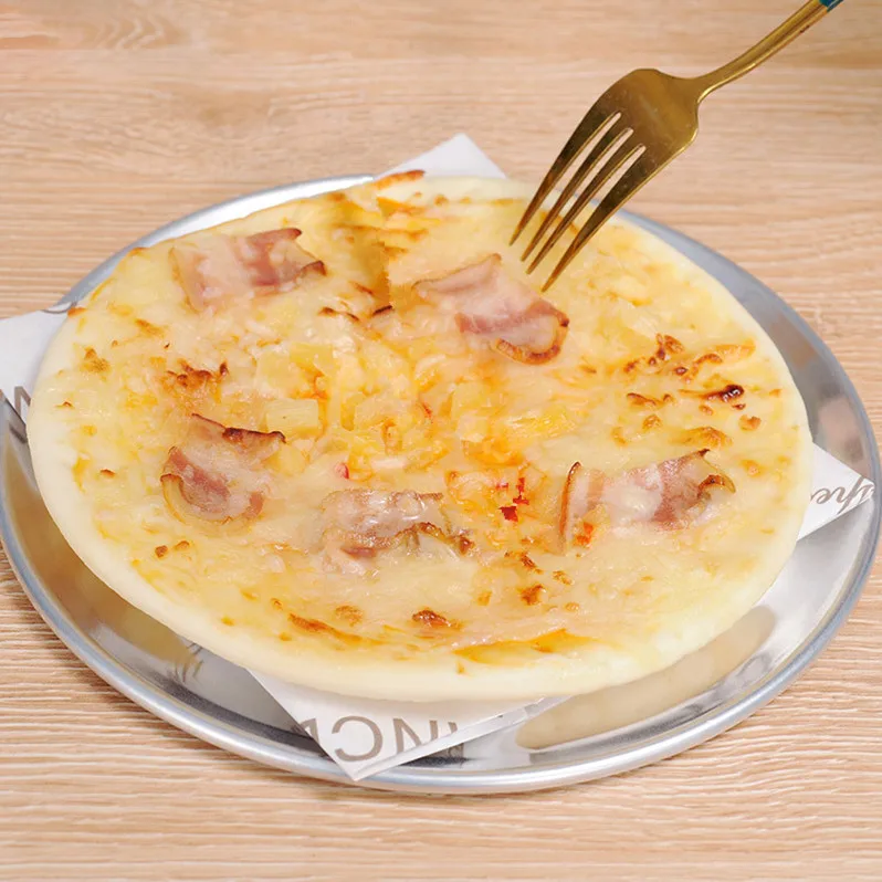 Round Aluminum Foil Food Container  Oven Friendly Round Pizza Baking Tray For Pizza Baking Tray