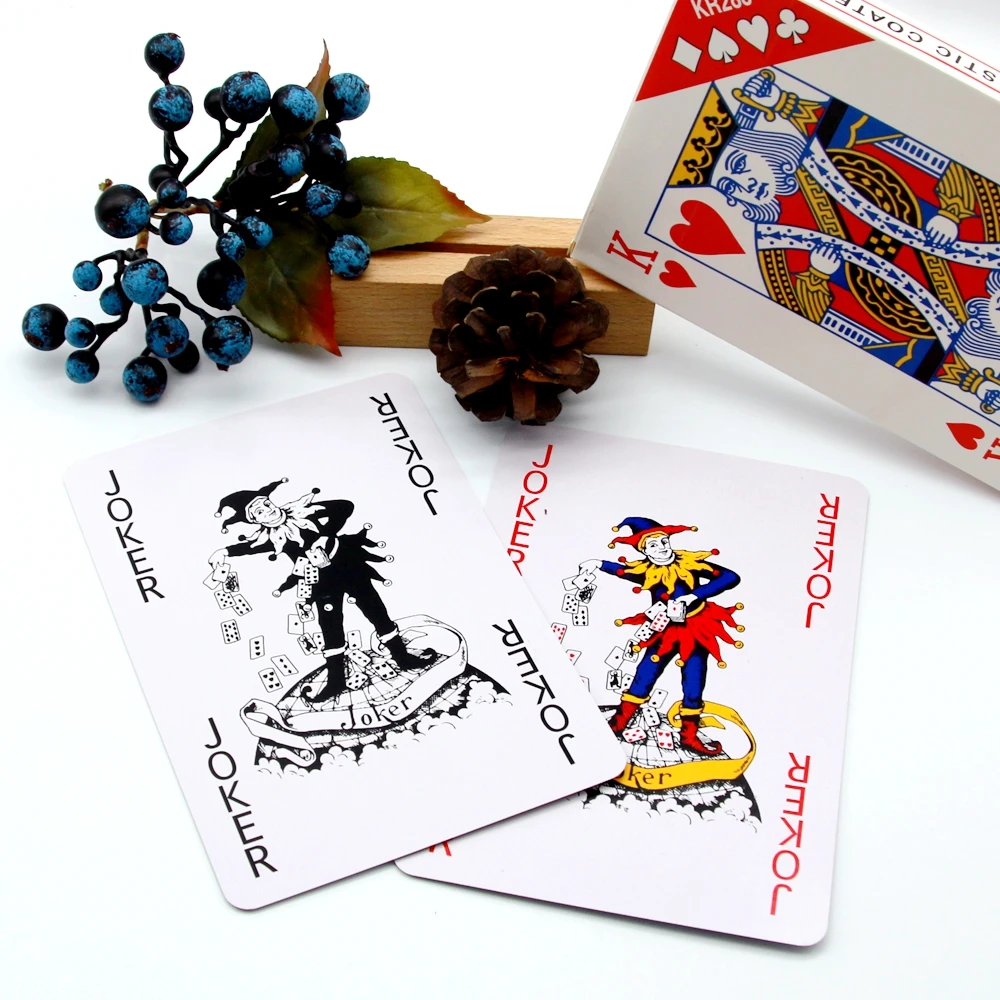Hot sale Factory price cheap wholesale bigger playing cards custom high quality poker