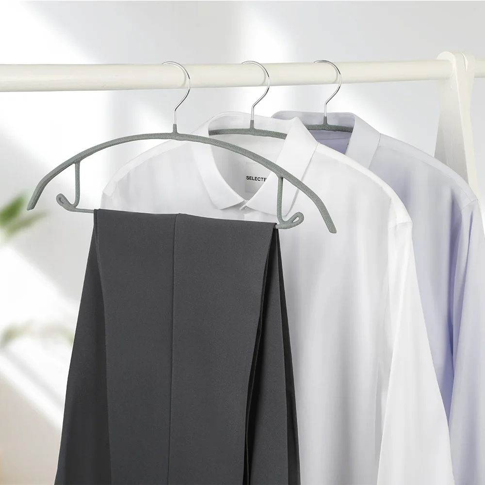 Drying Clean Clothes Hanger Polyfoam Coated Metal Wire Clothes Hangers