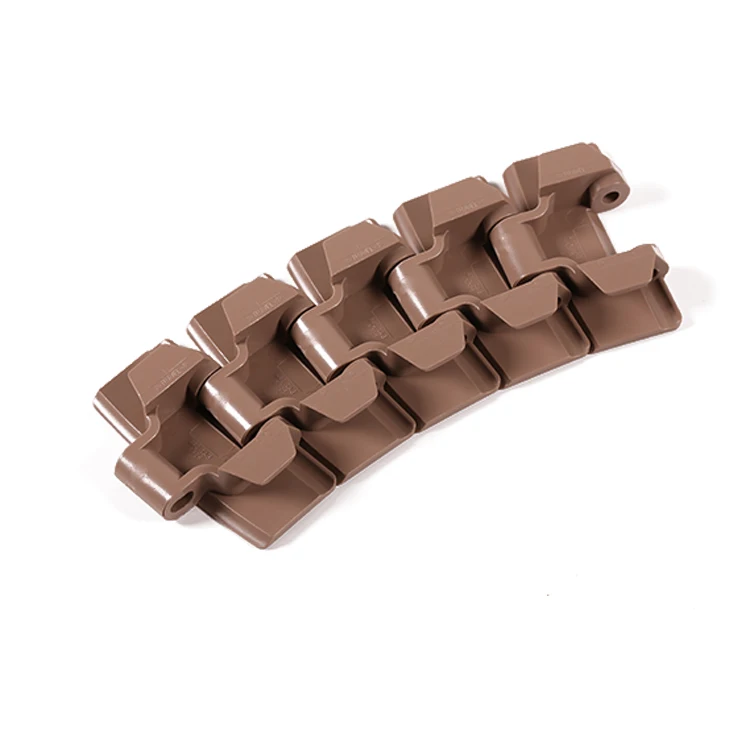 High Quality 880 TAB Side Flexible Plastic  Plate Chain For Curved Conveyor