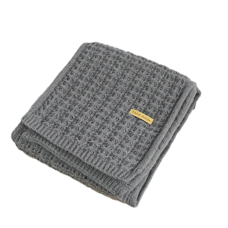 Factory supply New Trend Custom Label Yarn Dyed Jacquard knitted scarf