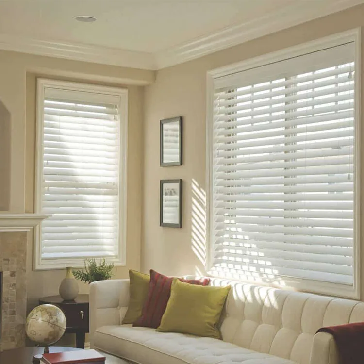 China Factory Venetian Wooden Blinds Faux Wood Venetian Blinds For Home Office Hotel