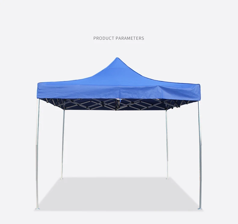Advertising Pop Up Tent Outdoor 3*3 Custom Canopy Printing Logo Large Umbrella Folding Aluminum Frame Trade Show Tent
