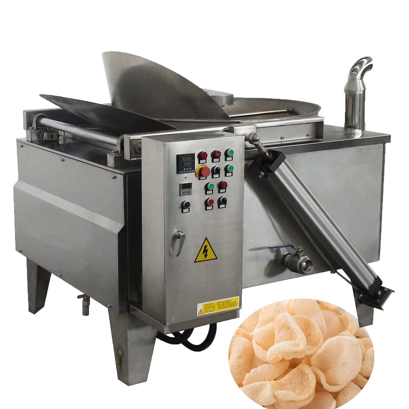 
Corn fried bugle snack production ling / 3D frying bugle pellet snacks making machine <span style=