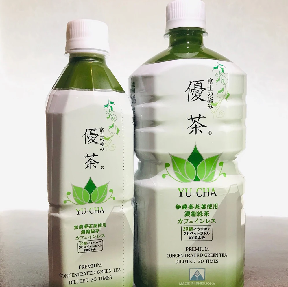 
1000ml Japanese decaffeinated green tea beverages soft drinks cheap 