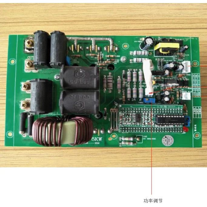  5KW 220V нагревательное Индукционное устройство PCB DP-05 Индуктивный тепла CKD SKD с высоким качеством изолированным затвором (IGBT) долгий срок службы IC тисненая програмная панель в