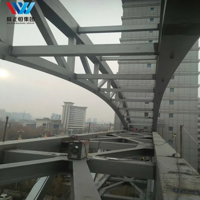 Cheap Prefab steel structure skywalk pedestrian bridge portable foot bridge bailey bridge construction