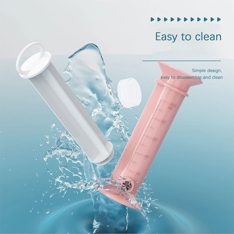 100ml Portable Reusable Fruit Puree Squeezer Food Filling Device Dispenser Baby Squeeze Pouch Fruit Puree Filler Tube For Kids