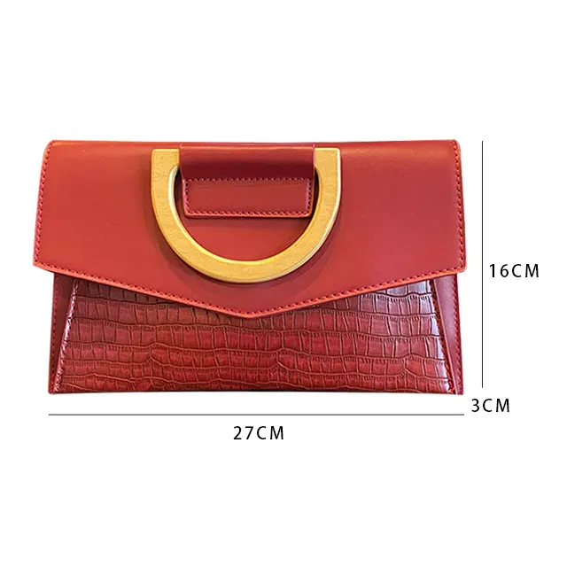 Fashion Dinner Bag Evening Trend Envelope Large Capacity   Evening ladies Clutch Bag