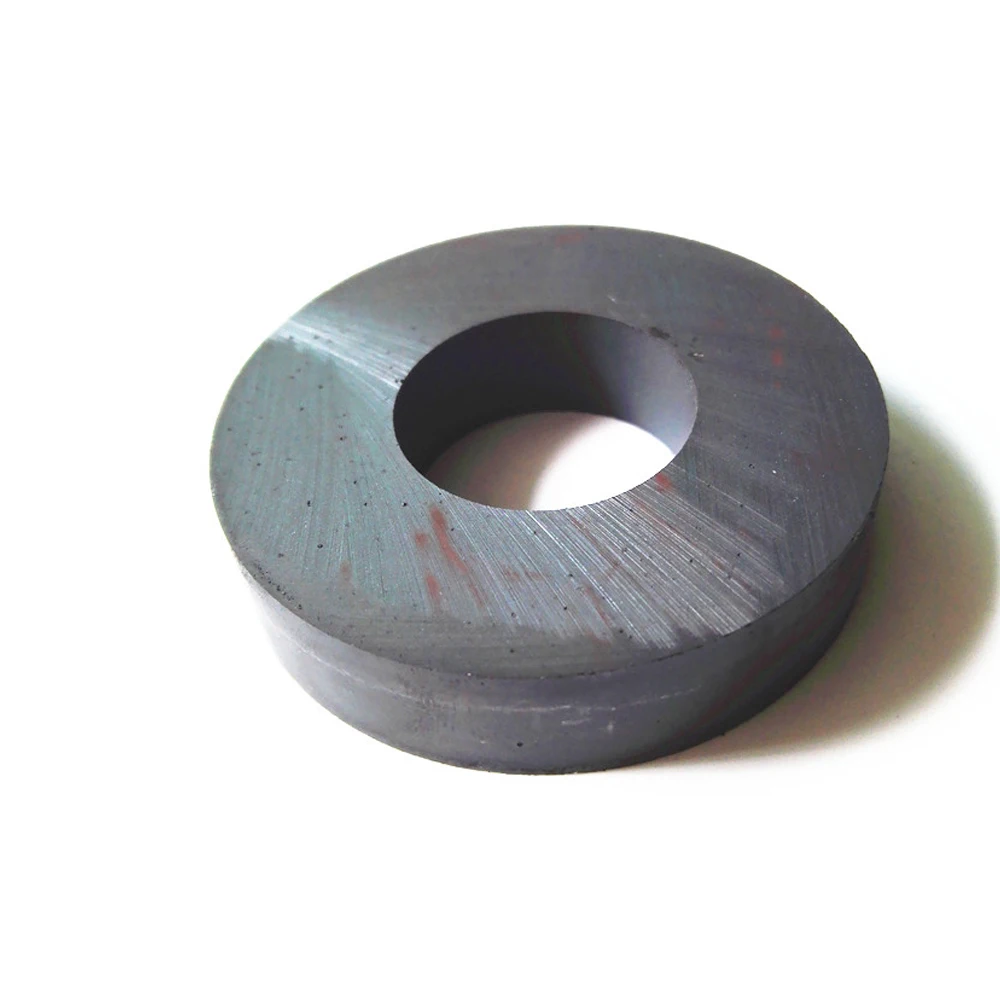 China manufacturer supply ring isotropic Y25 ferrite magnet