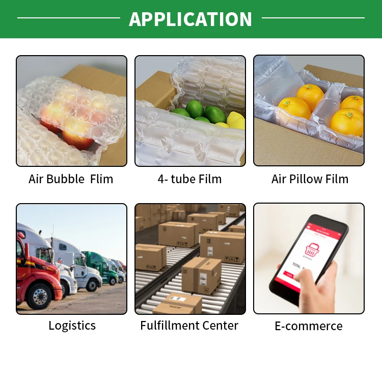 air tube bag packing machine