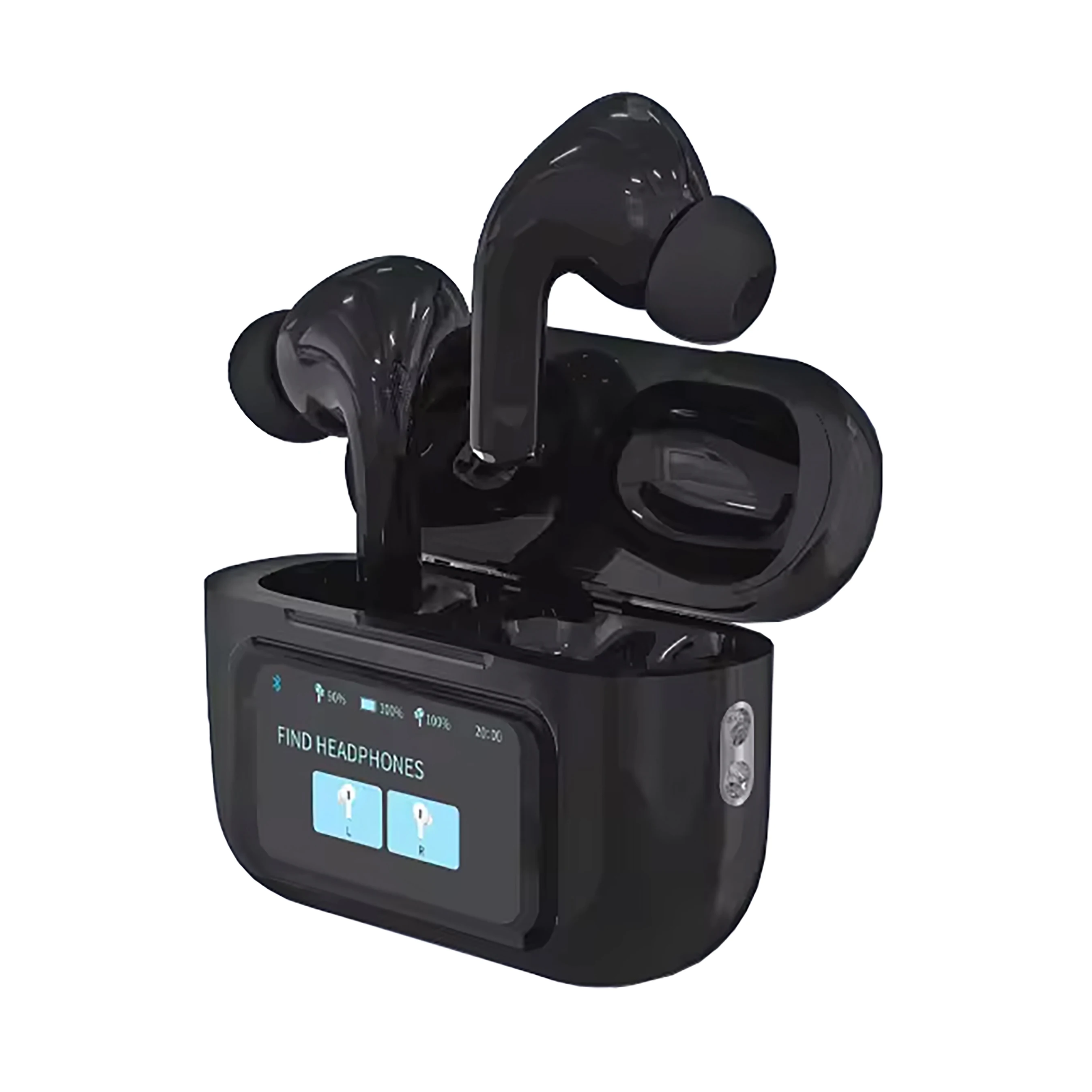 Newest hot A8 Pro Wireless Earphones with Touch Screen BT 5.3 IPX-5 30ms delay time ANC Noise Reduction Gaming TWS headphone