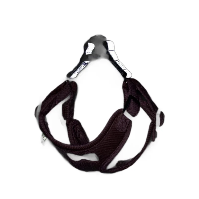 New Color Reflective Adjustable Vest Pet Chest Back Small Dog Medium Dog Large Dog Lead Rope Chest Back Set