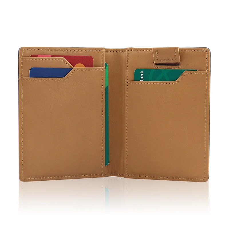 Luxury Bifold Wallet Slim Rfid Card Holder Leather Men Wallet Credit Card Holder