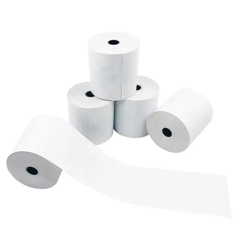 China Big Factory Good Price thermo paper thermal receipt rolls with bpa free thermal paper pos roll
