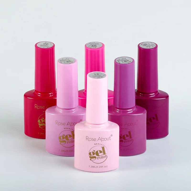 Rose About Fast Shipping Top Seller UV Nail Gel Polish Set Soak Off UV/LED Gel Polish Kit UV Gel Colors