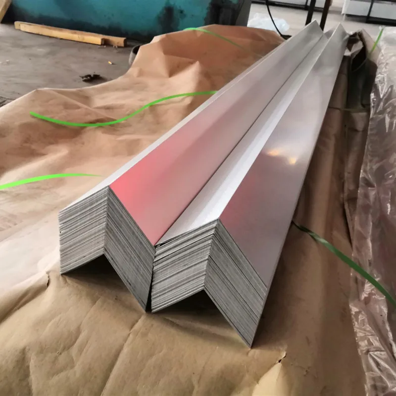 4X5X10 galvalume L angle flashing roof edge for UAS/Canada