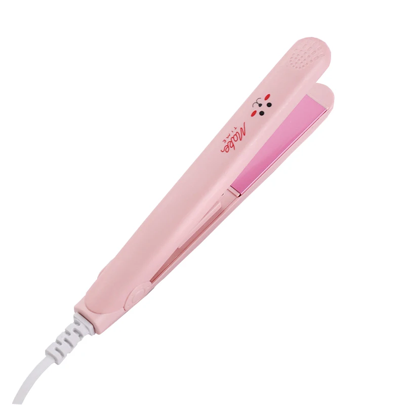 Hot Selling Custom Professional Flat Hair Straightener Curler Portable Traveling Electric Mini Flat Iron Hair Straightener