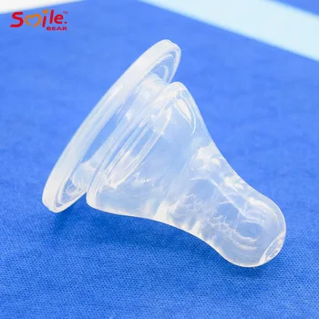 
Standard neck liquid silicone baby nipple Super soft real breast milk feeling nipple 