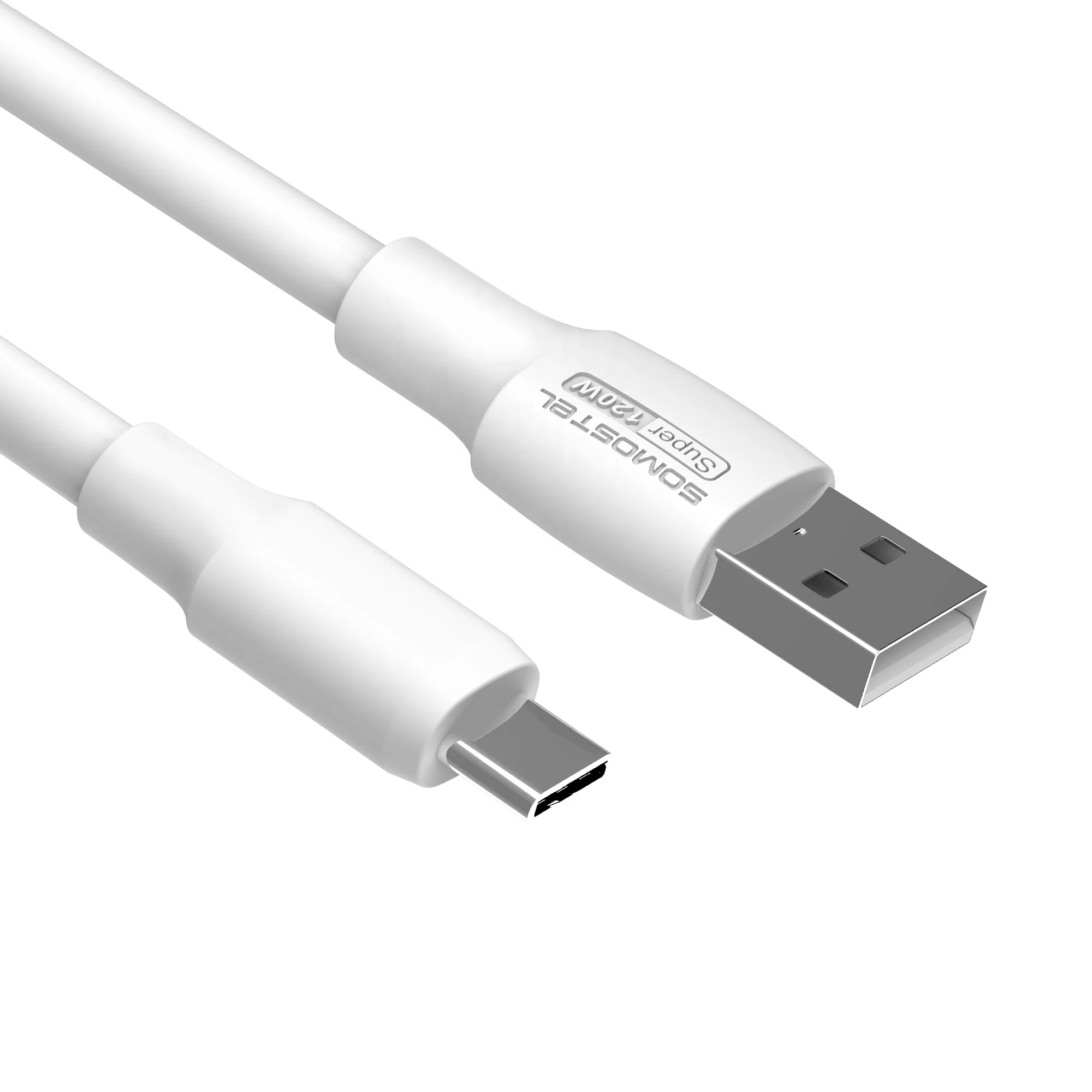 Popular cable de datos de cargador USB tipo C de carga super rapida para For Huawei Xiaomi Samsung telefono movil