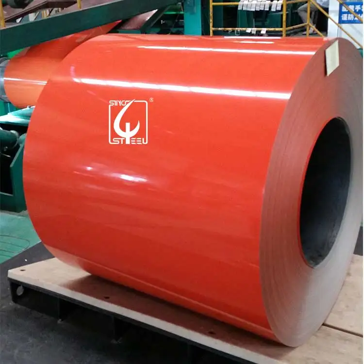 Дешевая цена, завод, оптовая продажа, Z120g предварительно окрашенная оцинкованная стальная катушка, Оцинкованная катушка с цветным покрытием