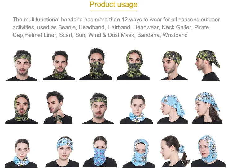 Producers directly approved the fashion headscarf women wearing headscarves sunscreen headscarves riding headscarves
