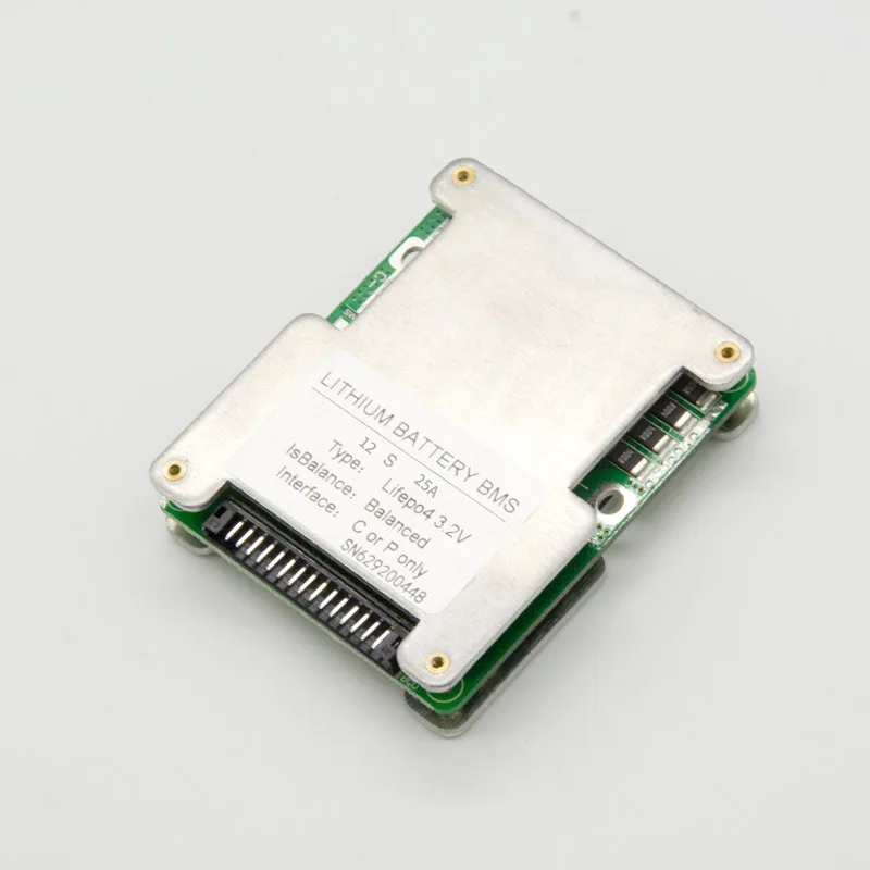 high quality 12S 25A 36V BMS for lifepo4 battery pack with balance for e-bike