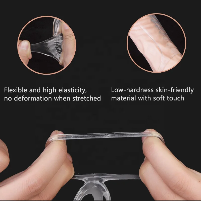 Взрослые мужские удлиненные смелые пенис прозрачные силиконовые Кристальные секс-игрушки Мастурбация Задержка Блокировка эссенция презерватив