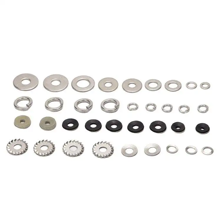 Manufacturer Flat Washer Stainless Steel M6 304 316 M4-m20 Factory Price Din125 Odm Oem