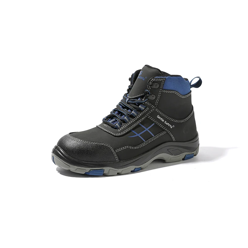 Hot selling genuine leather nubuck leather safety shoes