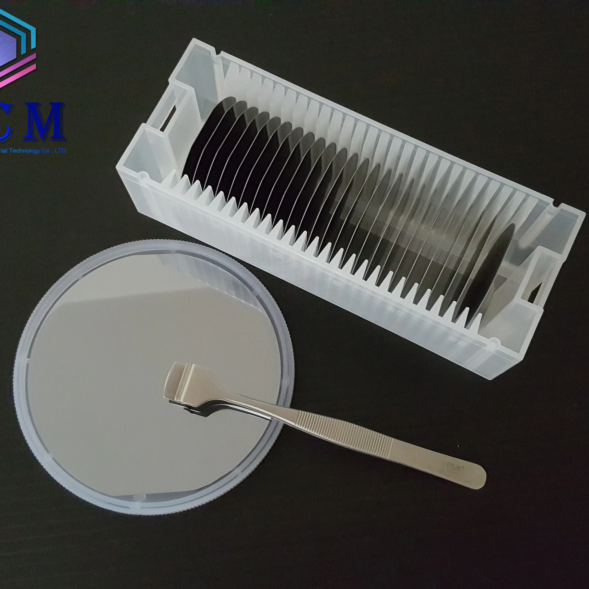 Полупроводниковые однокристальные GaAs Gaas вафли размера под заказ, 2/3/4/6 дюйма