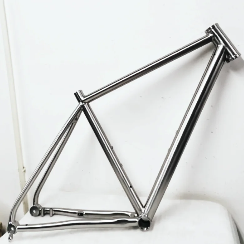 Internal cable routing titanium alloy road bike frame sale