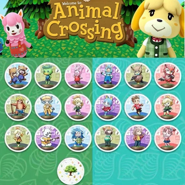Горячая Распродажа NFC Amibo карта для животных Crosing Nintendo Switch And Lite