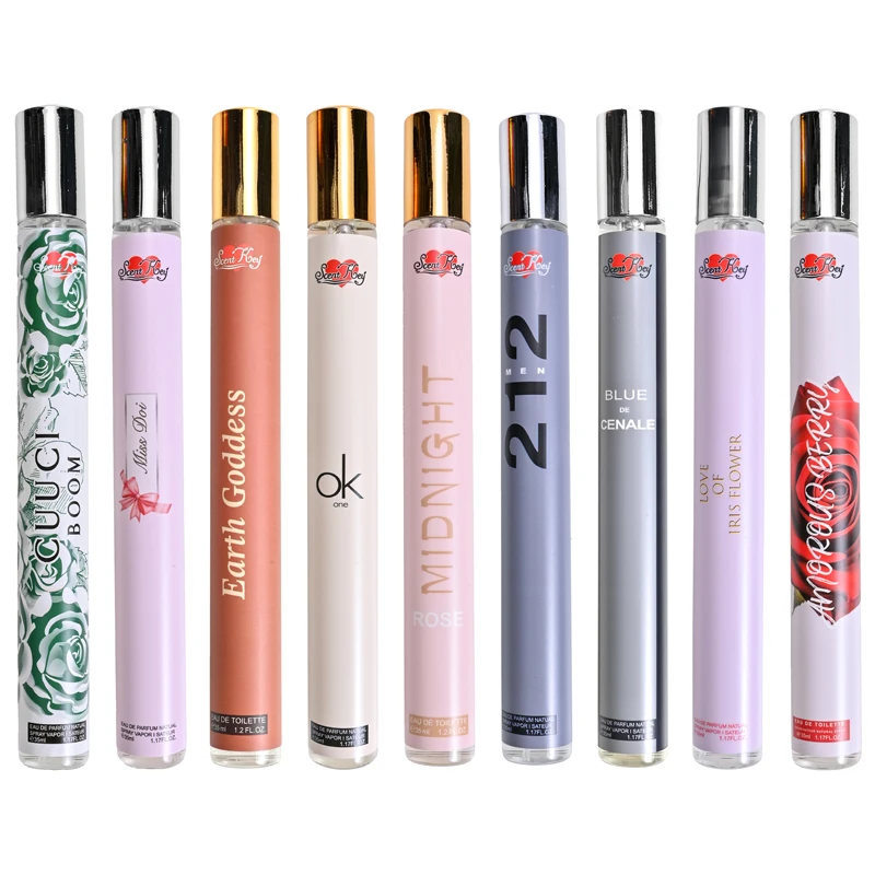 Promotion 2024 Long-lasting Fragrance EDT Perfume Unisex 35ml Mini Portable EDP Perfume Spray for Men and Women