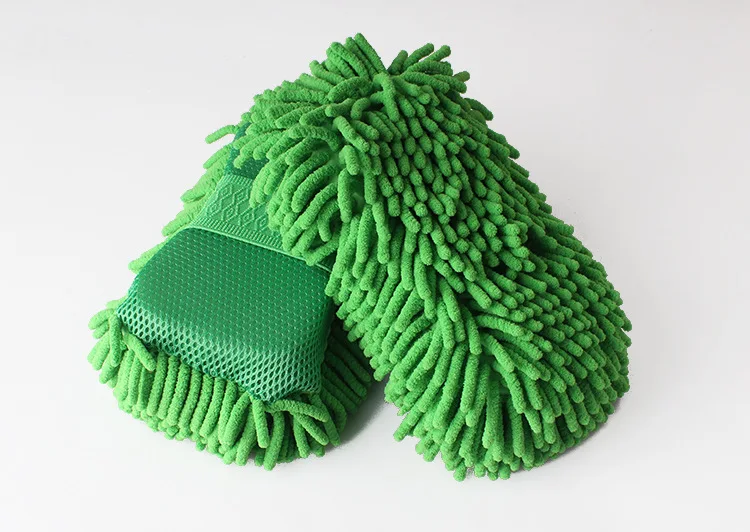 23 * 13 * 5.5 CM - Wholesale Durable Microfiber Chenille Car Sponge Automobile Car Wash Chenille Microfiber Sponge Towels