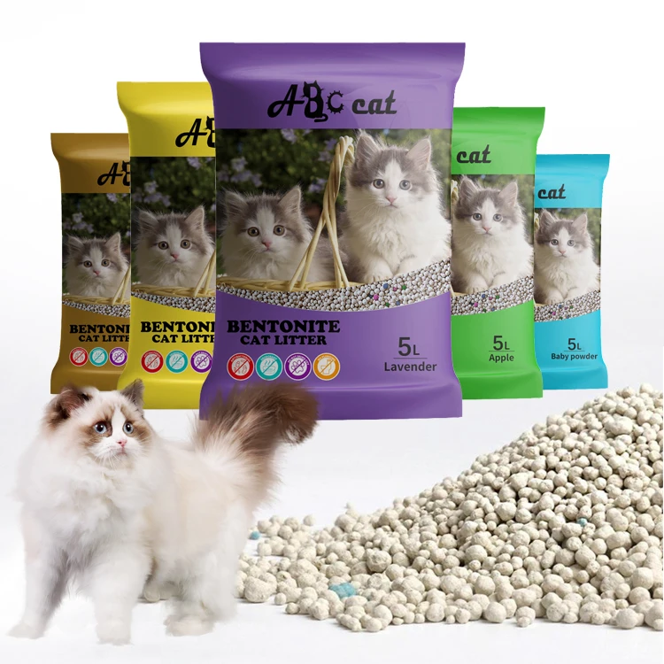 Кошачий наполнитель для кошачьего песка без пыли ароматерапии