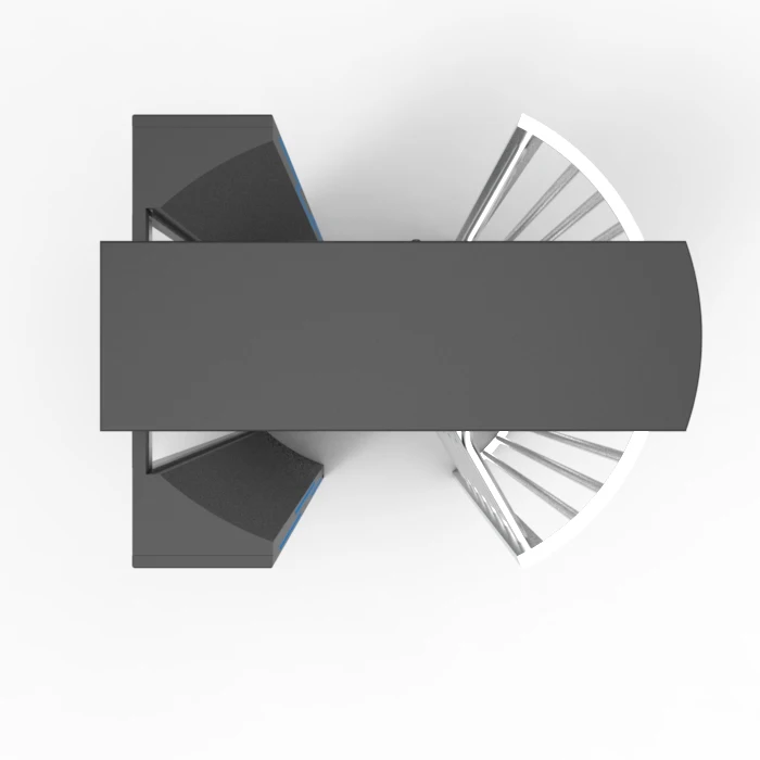 GYM accessc control Security gate Face Recognition Full Height Turnstile Gate