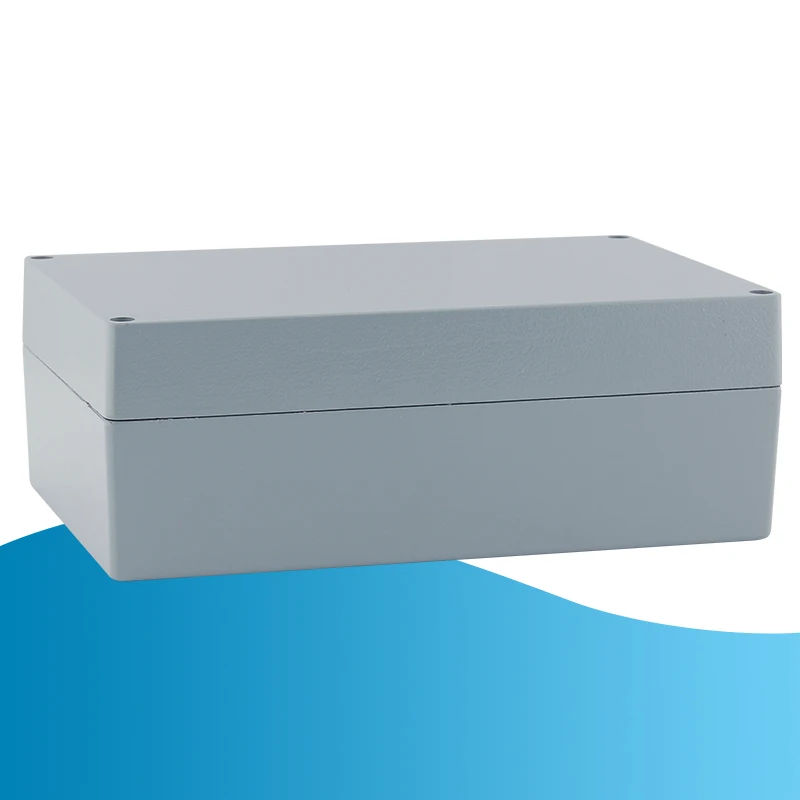 Sales New Waterproof Aluminum Project Enclosure Battery Box Junction Box IP67 Outdoor Electronic Equipment Waterproof Dustproof