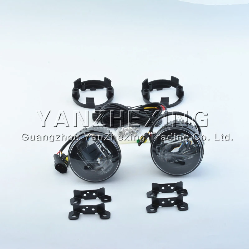 LED lens Fog Light Assembly Fog Lights 2pcs For Nissan Tiida X-Trail Note Murano Patrol 3 Rogue Versa 2004-2015