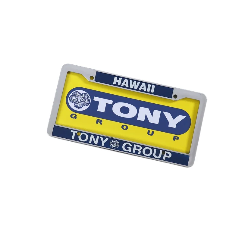 All Kinds Of Electric License Plate Frame Sublimation Blank