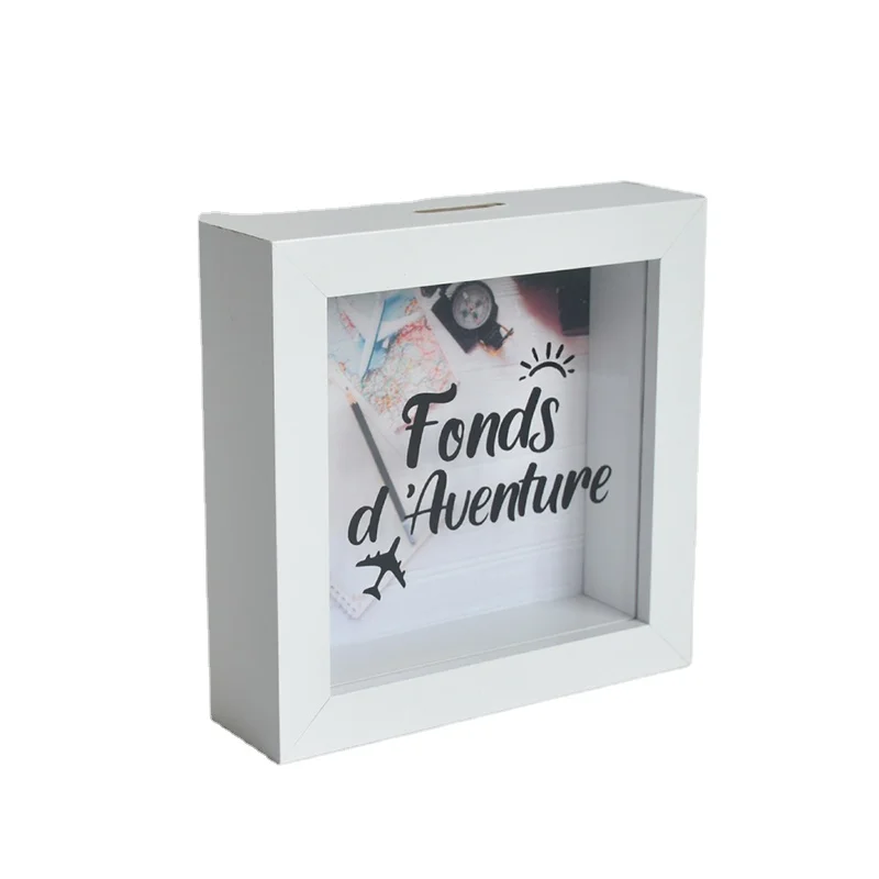 Best-Selling High Quality white coins wooden box display