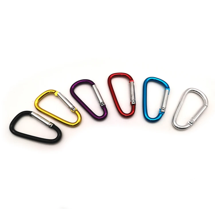 YYX fashion aluminum gold-filled color carabiner clasp swivel snap hook
