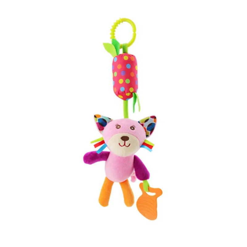  Baby Toys for 0 3 6 9 to 12 Months Soft Hanging Crinkle Squeaky Sensory Learning Toy